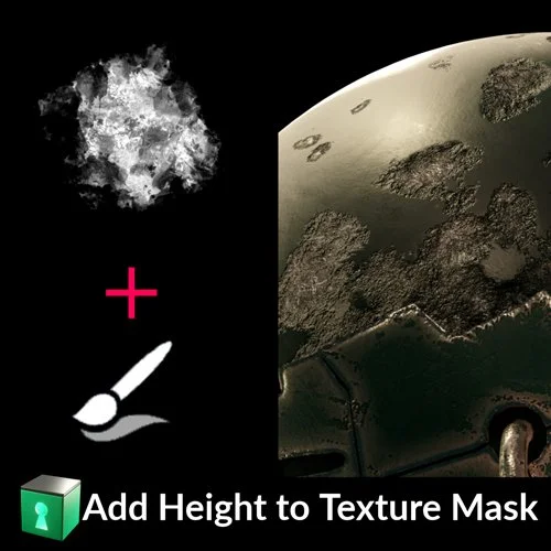 Adding Height to Texture Masks