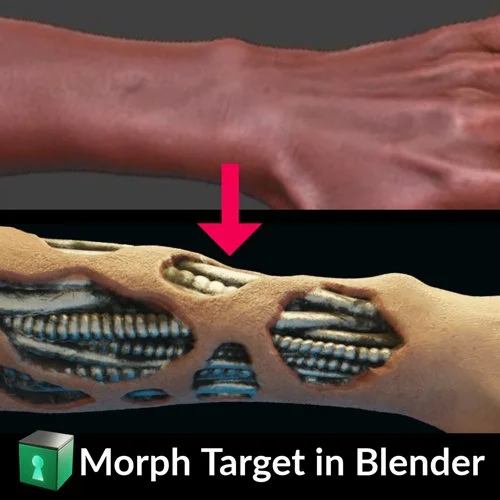 Blend objects like “Morph Target” in Zbrush — Blender Secrets