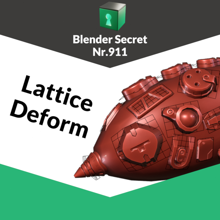 Blender 5 - Lattice Deform Selected