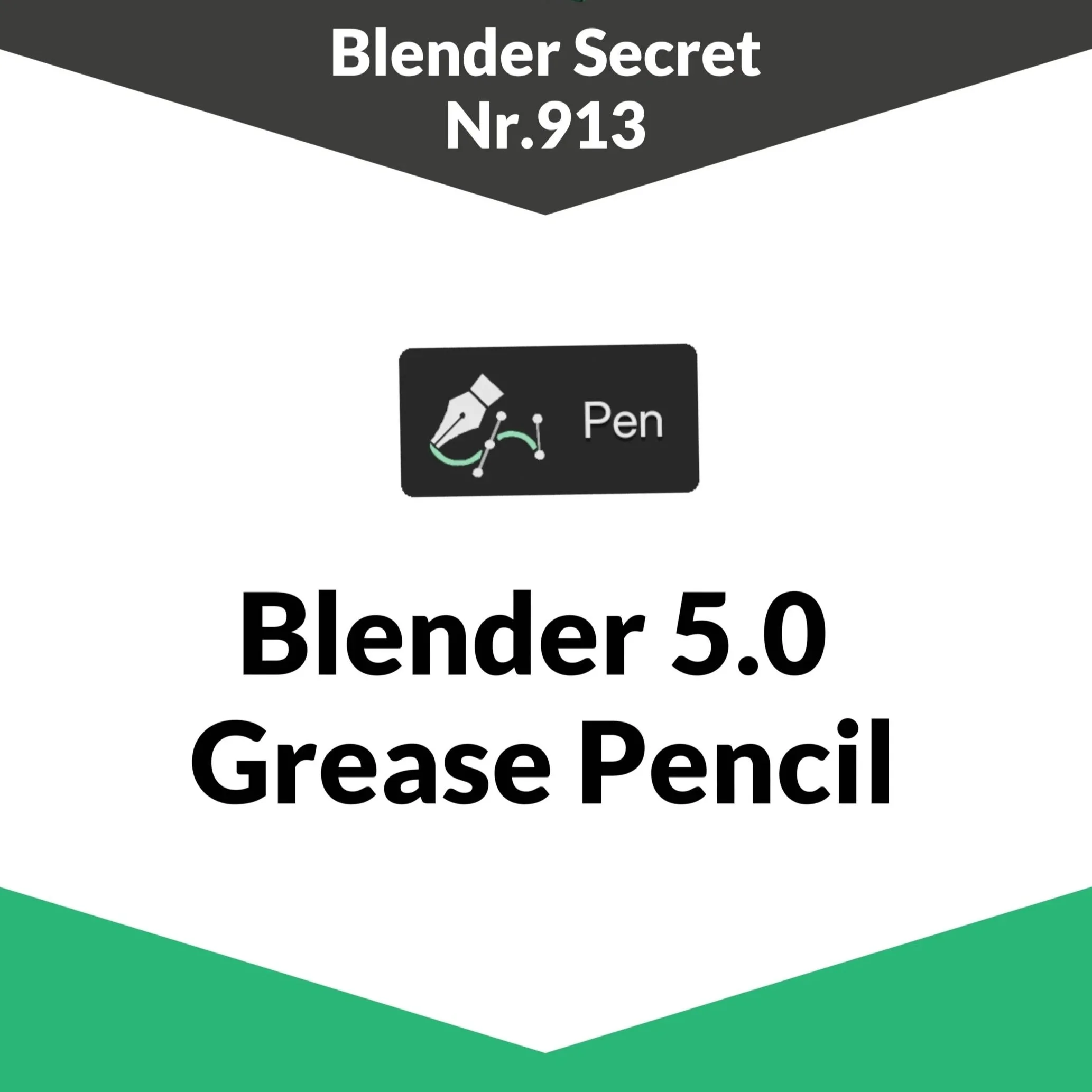 Grease Pencil in Blender 5 (new features)