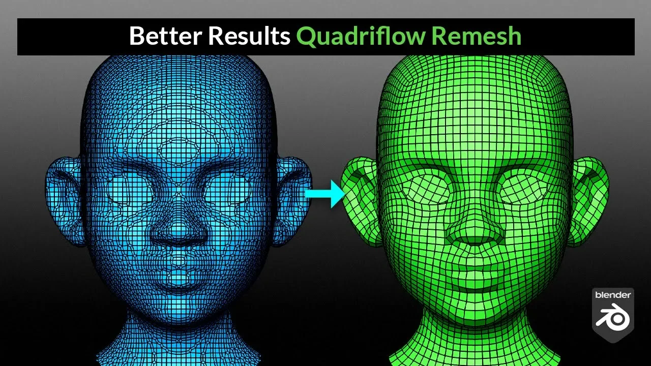 Get better results with Voxel Remeshing