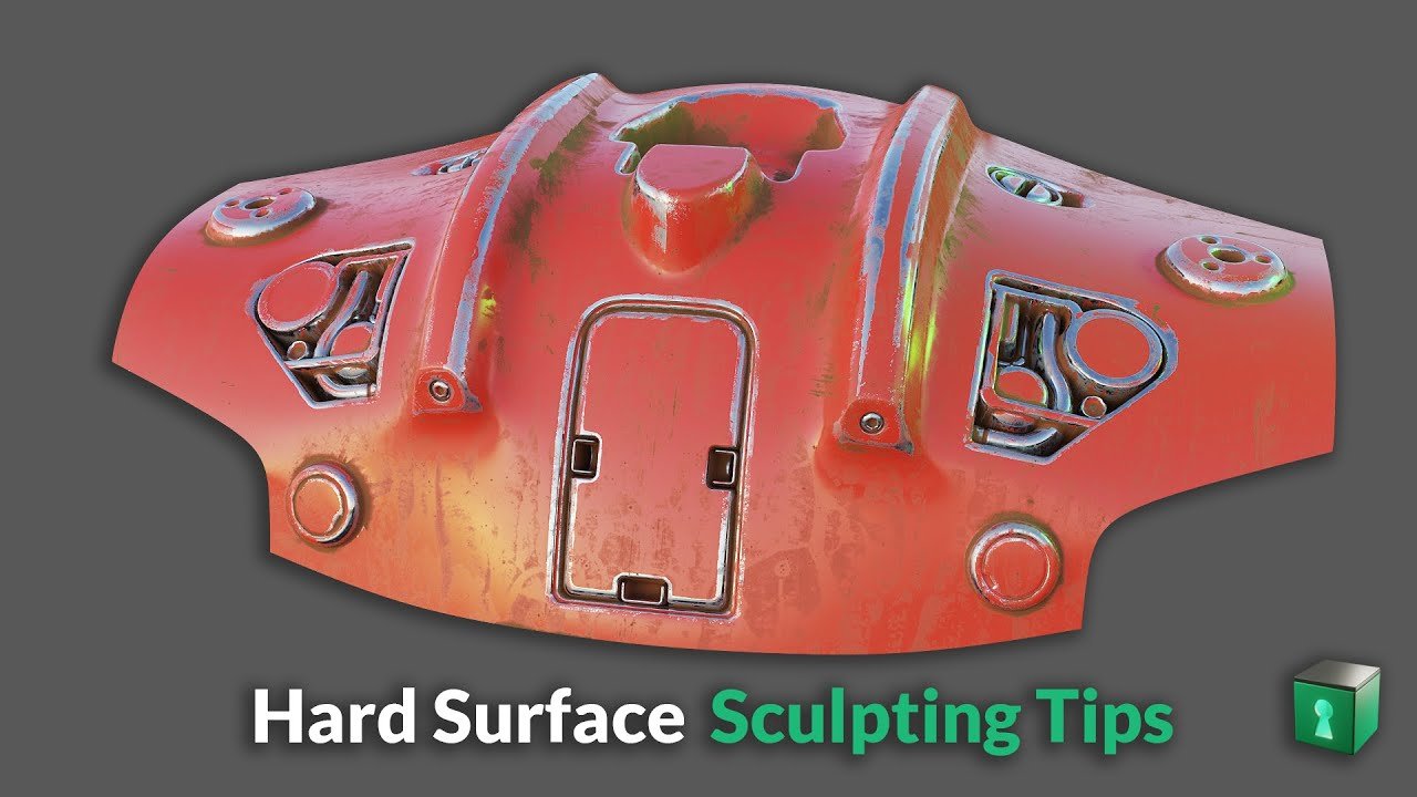 Use sculpting tools to make mechs