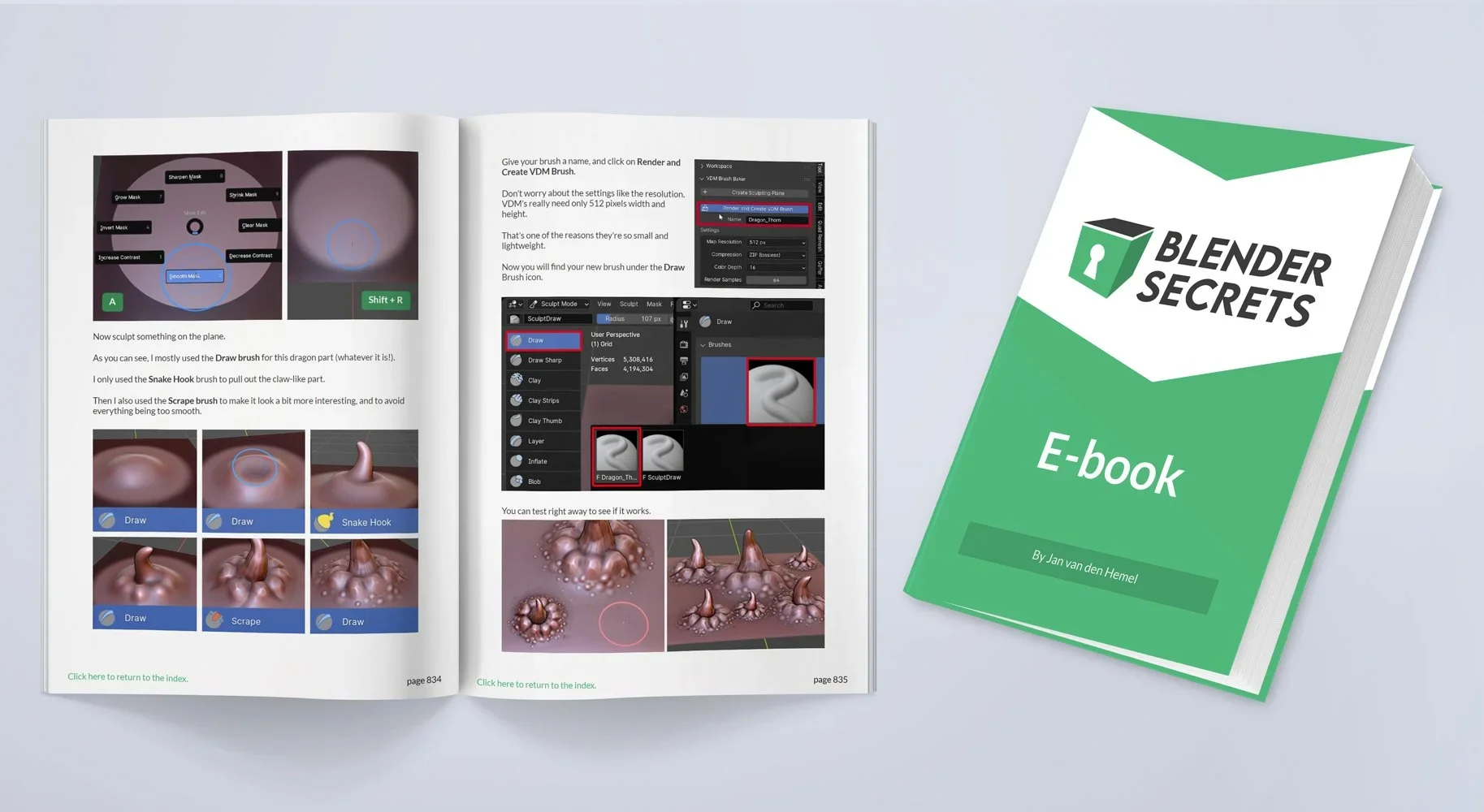 Blender Secrets E-book (5 books)