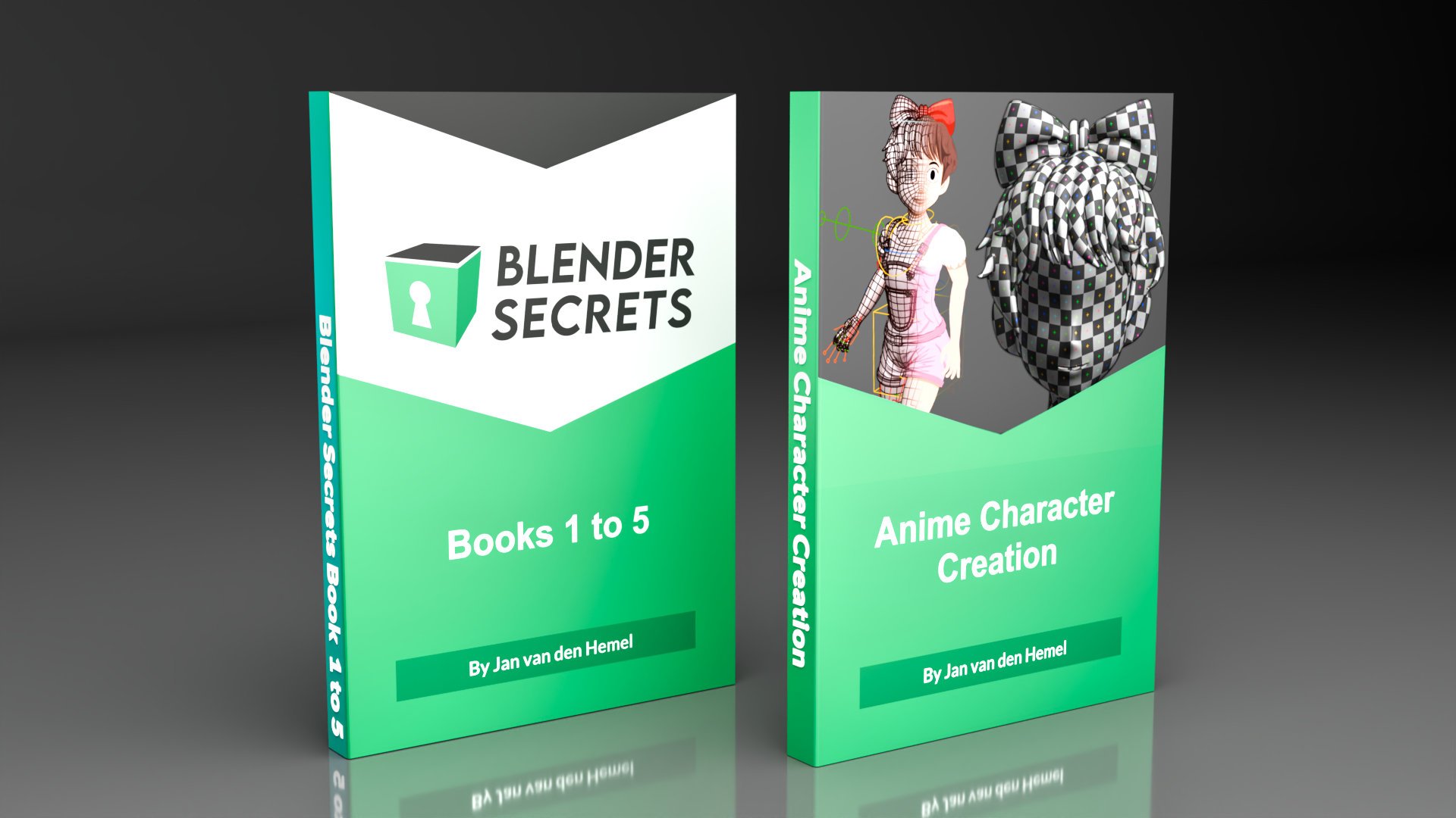 Blender Secret E-book + Anime Character video course