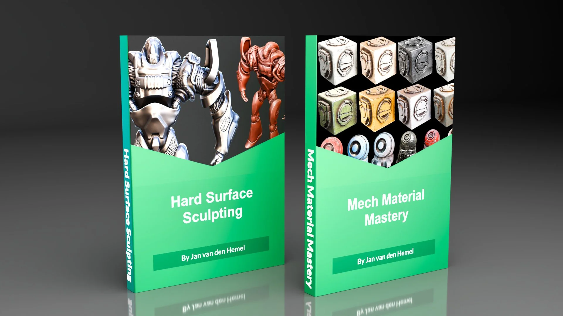 Hard Surface Sculpting + Materials bundle