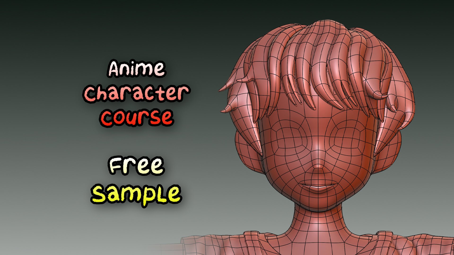 Free Sample of the Anime character course