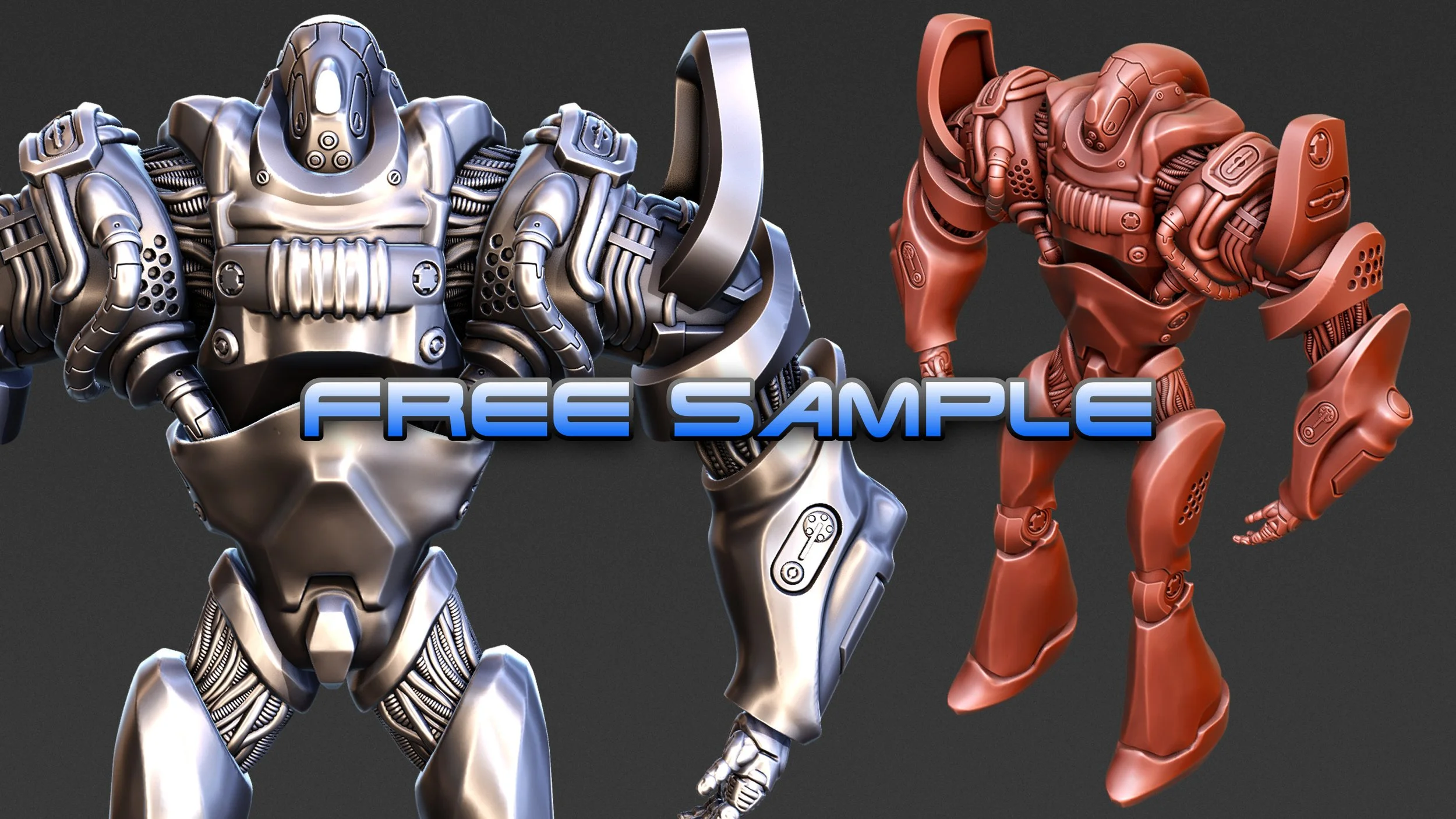 Free sample of the Hard Surface Sculpting course