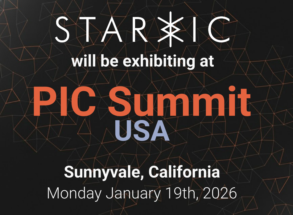 StarIC will be exhibiting at PIC Summit USA, 2026