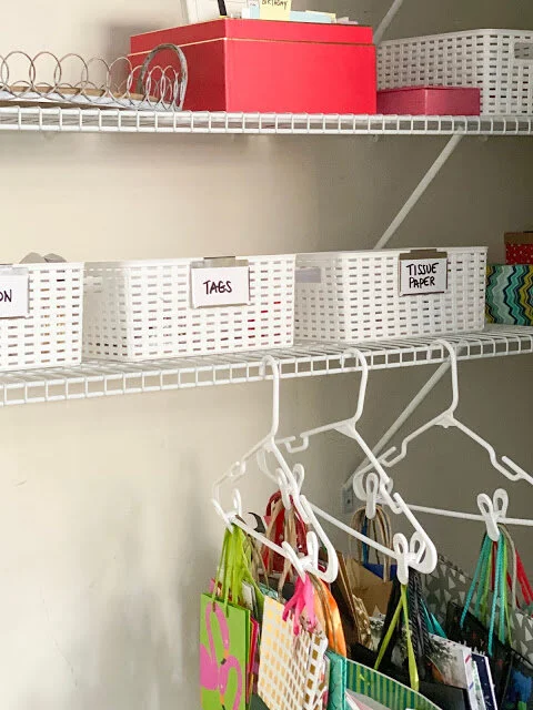 Gift Wrap Closet