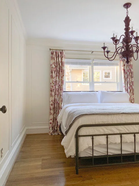 Guest Room Progress + A Light Paint Matched to a Skirt