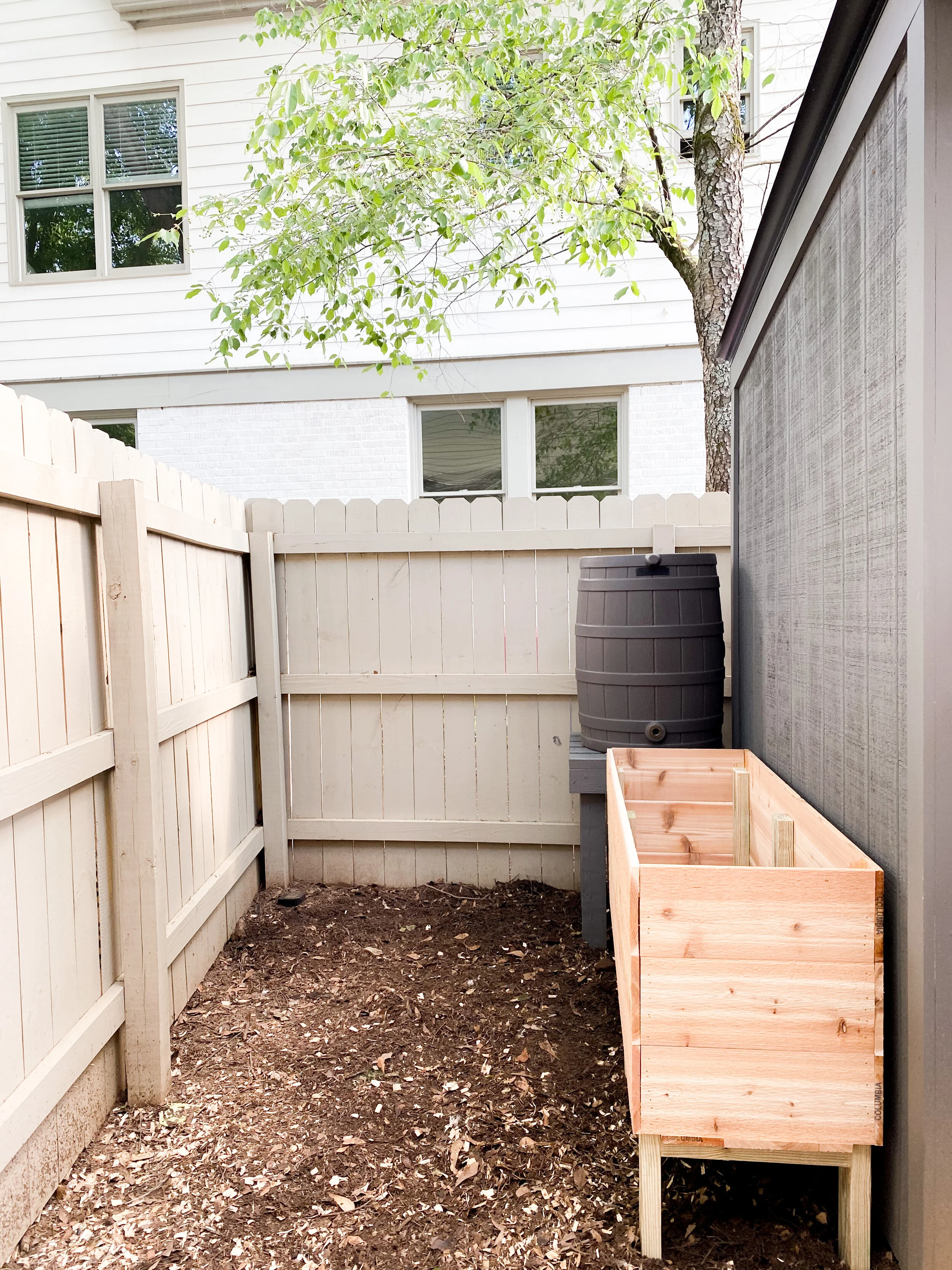 Rainwater Harvesting + DIY Garden Box Part 1