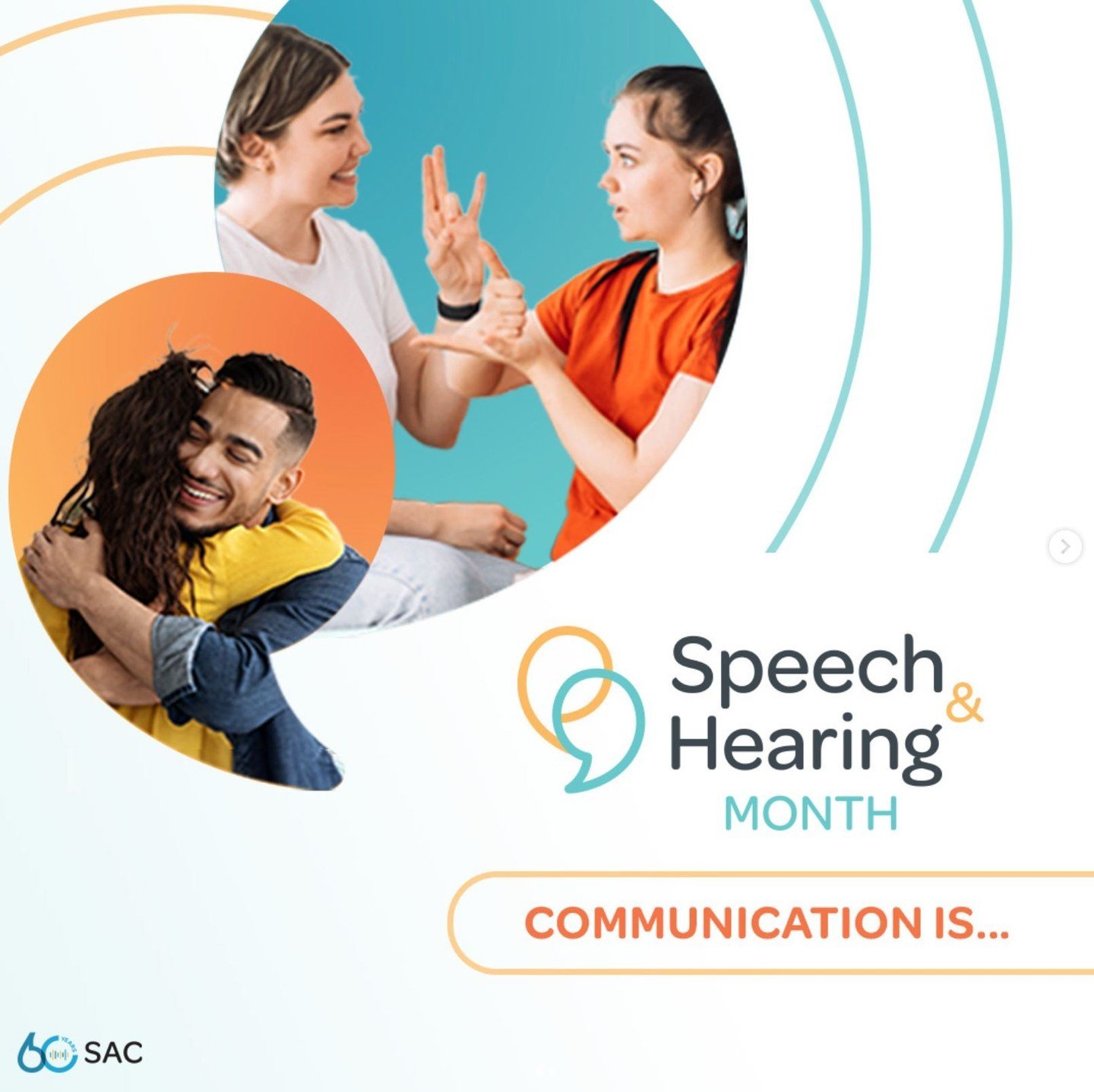 💬👂 May is #SpeechandHearingMonth! Let's celebrate communication health with Speech-Language &amp; Audiology Canada (SAC)! They're raising awareness about the importance of early detection and intervention of communication disorders. 

Visit QiCreat