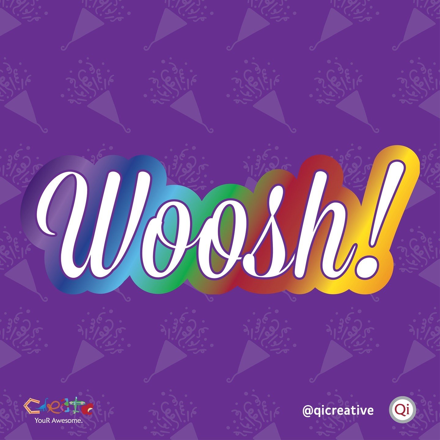 Did you know what Woosh! stands for? We Open Opportunities Serving Hope. 🌟 We use this word within Qi Creative to share energy, express support and compassion for one another, and celebrate achievements and special moments. �Because each life is wor