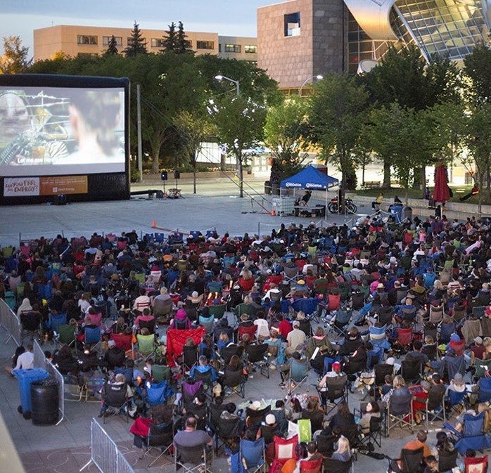 Coming next Tuesday, May 28! It's Movies on the Square! 😃 🎥 Bring your family and friends to Churchill Square for an incredible outdoor movie experience!

The first movie on May 28th is Sonic the Hedgehog 2! 🦔💙 Join Sonic and his sidekick Tails a