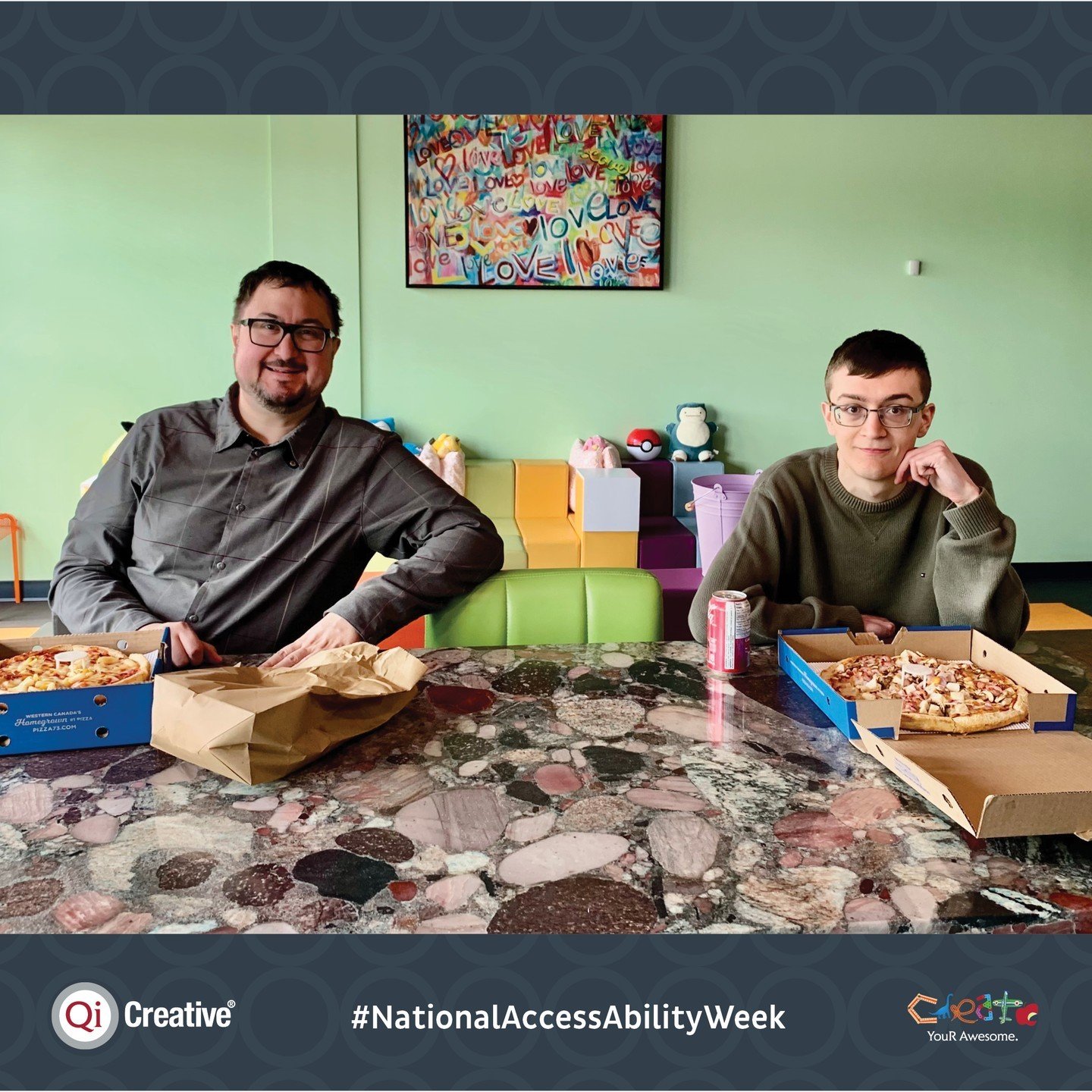 During #NationalAccessAbilityWeek (May 26 to June 1), we're giving a big shoutout to Coach Mike! As the head of our Qi Internship program at Qi Creative, he works tirelessly to promote accessibility, inclusion, and equal opportunities for everyone. ?