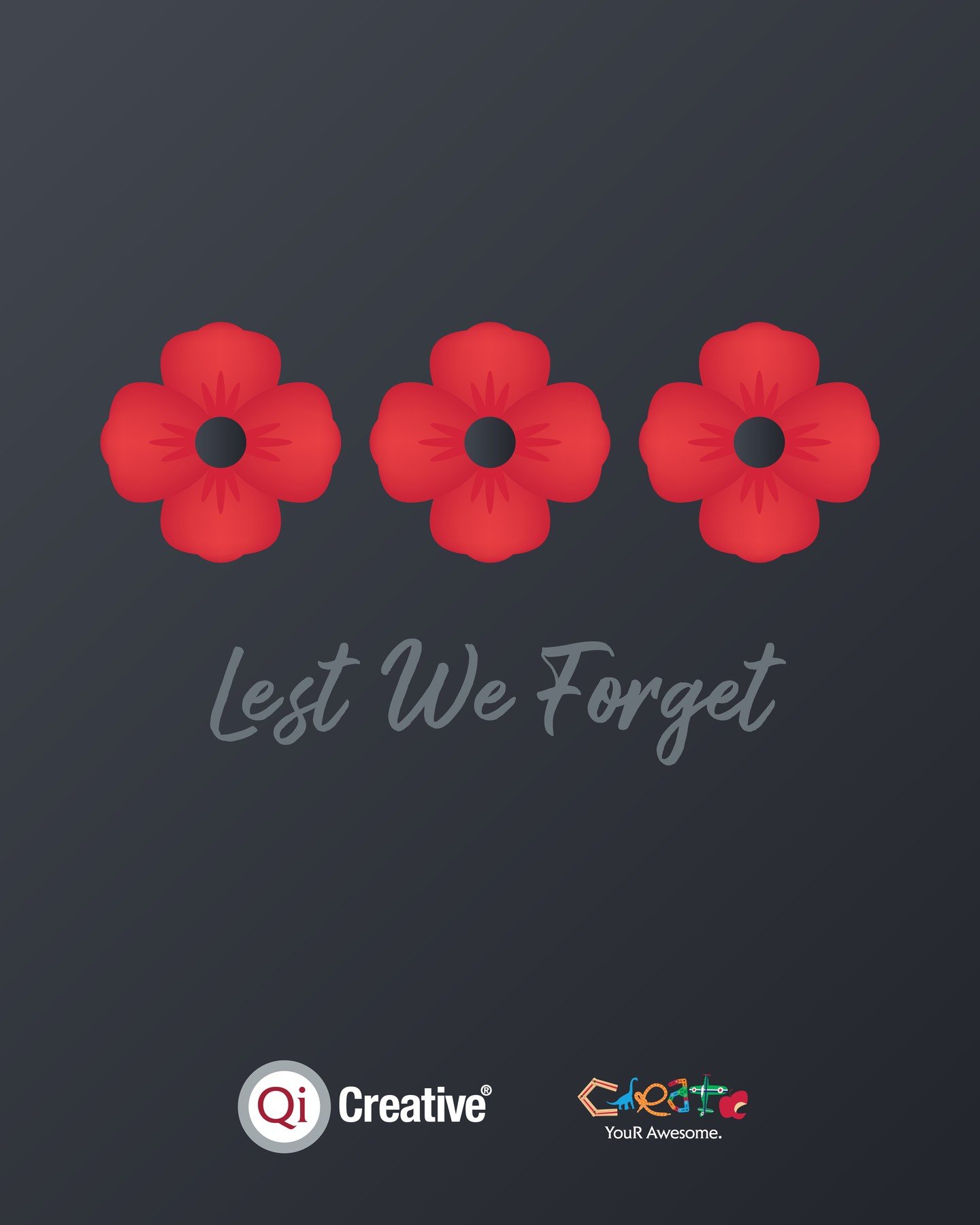 Today, we pause to remember and honour those who sacrificed for our freedom. Their courage, service, and dedication will never be forgotten. ❤️ 🕊️

#LestWeForget #RemembranceDay #JourDuSouvenir #WeRemember #Grateful #CreateYouRAwesome #QiWallOfAweso