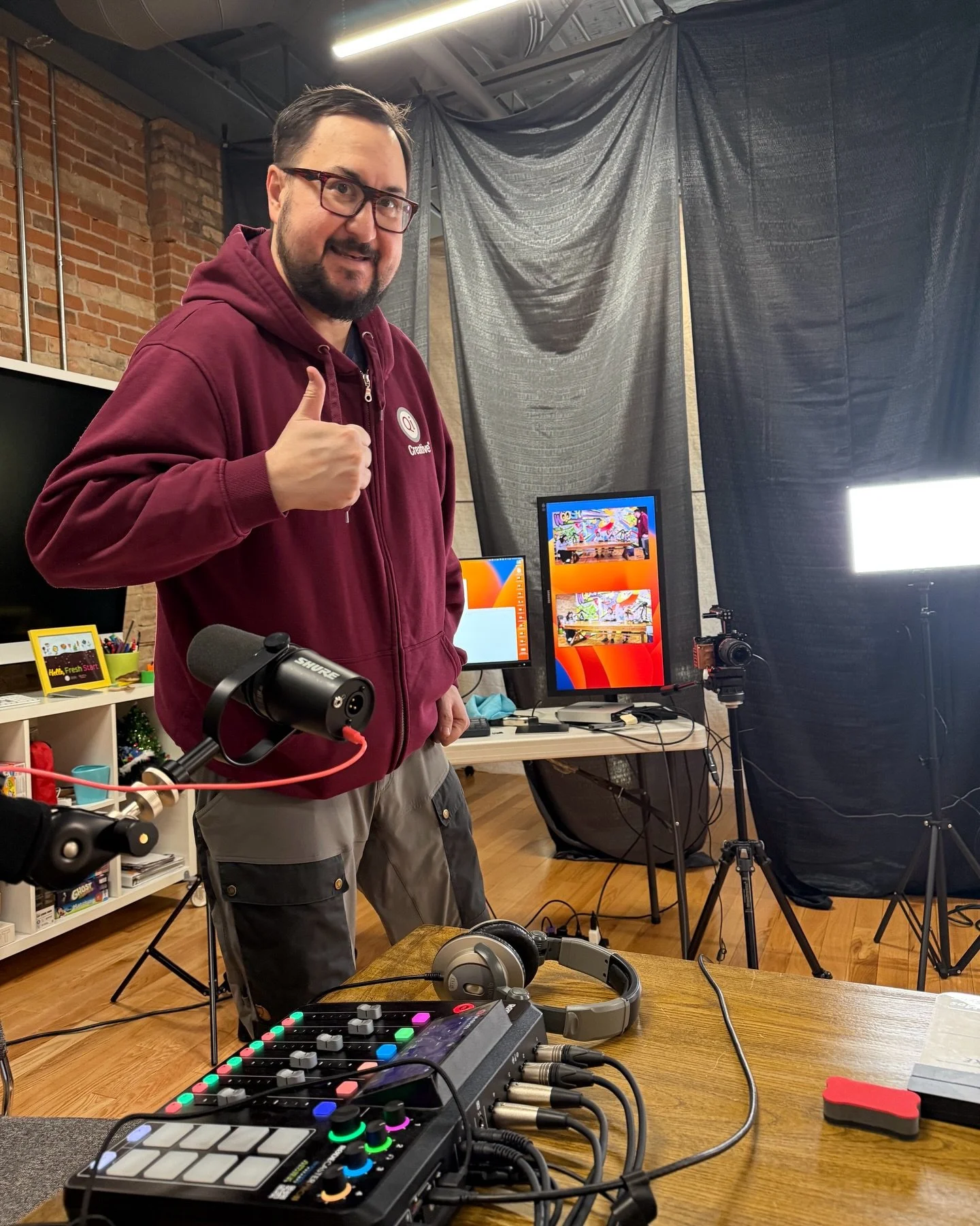 🎙️✨ Behind the scenes at Qi Talks! ✨🎧

Here&rsquo;s a little sneak peek at what goes into bringing our podcast to life 👀 It takes some planning, coordination, and a whole lot of tech magic 💻 🎛️ Huge shoutout to our Chief Technical Officer, Coach