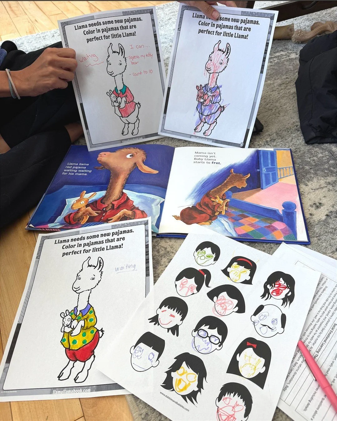 #SpeechandHearingMonth
Storybook therapy = a powerful way to support communication and thinking skills!

Books like Llama Llama Red Pajama are a great way to support communication, thinking, and big feelings. As Llama waits (and waits) for Mama, chil