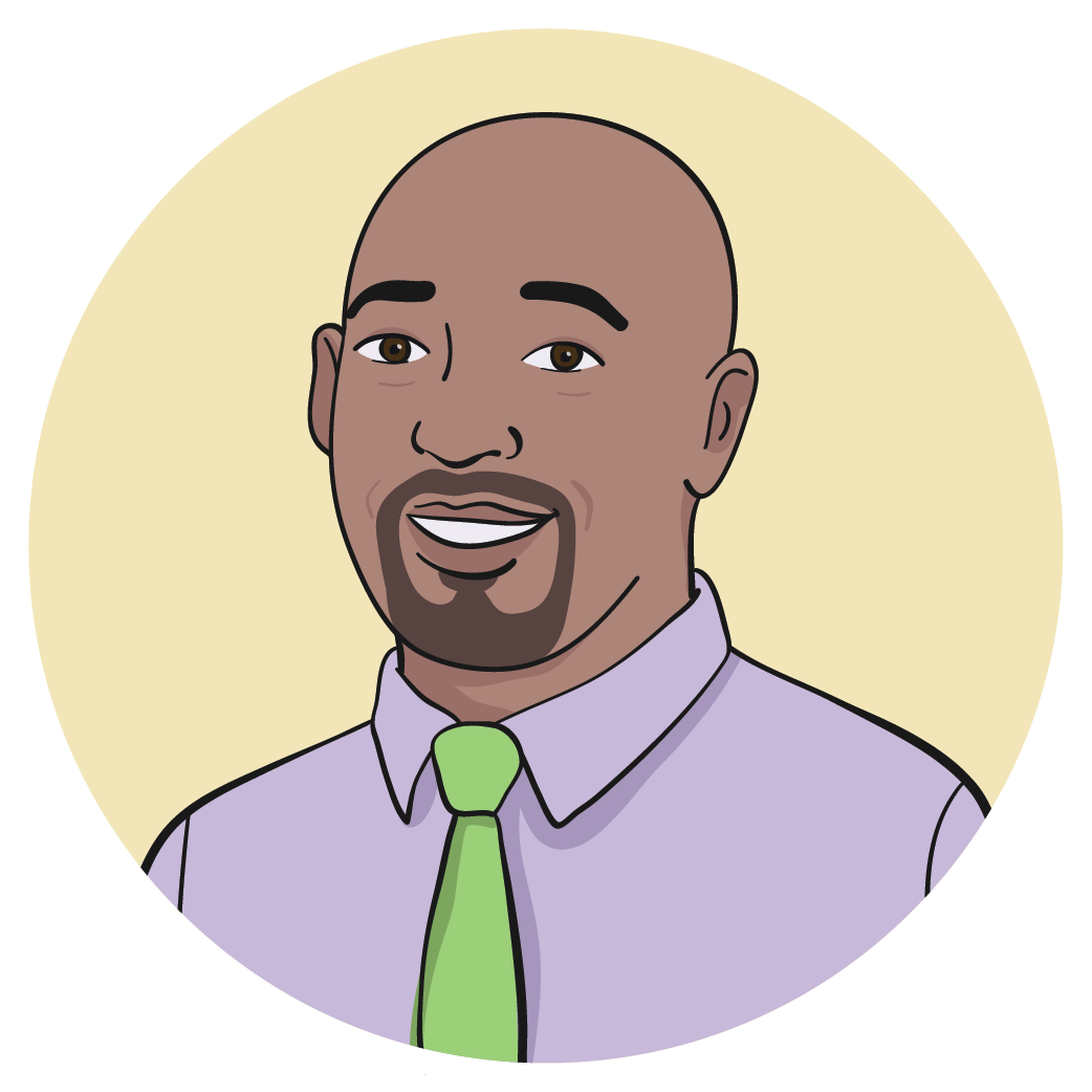 Caricature of Sam Pathirana
