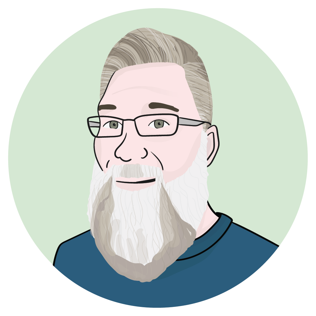Caricature of Devin Bruce (SLP)