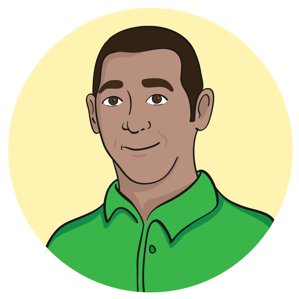 Caricature of Trent Magis (PT)