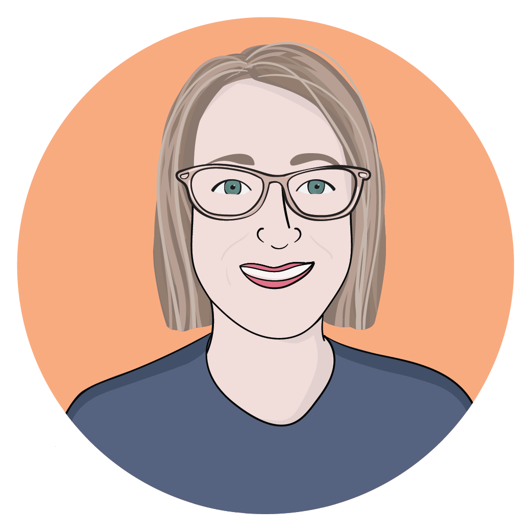 Caricature of Heather Sherwood (SLP)