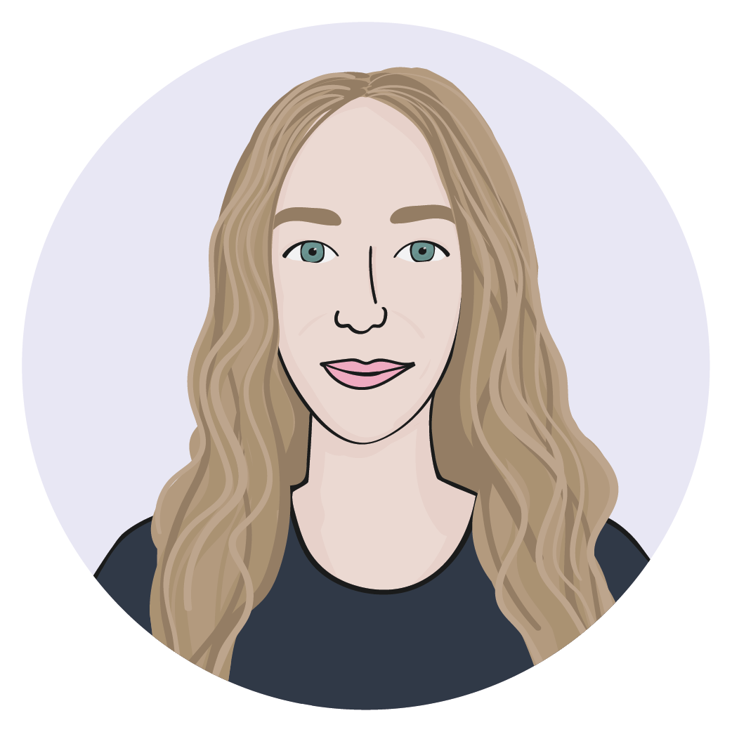 Caricature of Emily Lepski (SLP)