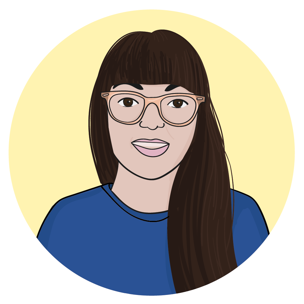 Caricature of Janice Sumka (SLP)