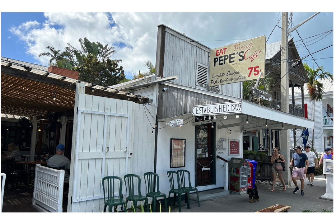 front-Pepes Cafe-Key West Florida-Key West Bar Card.png
