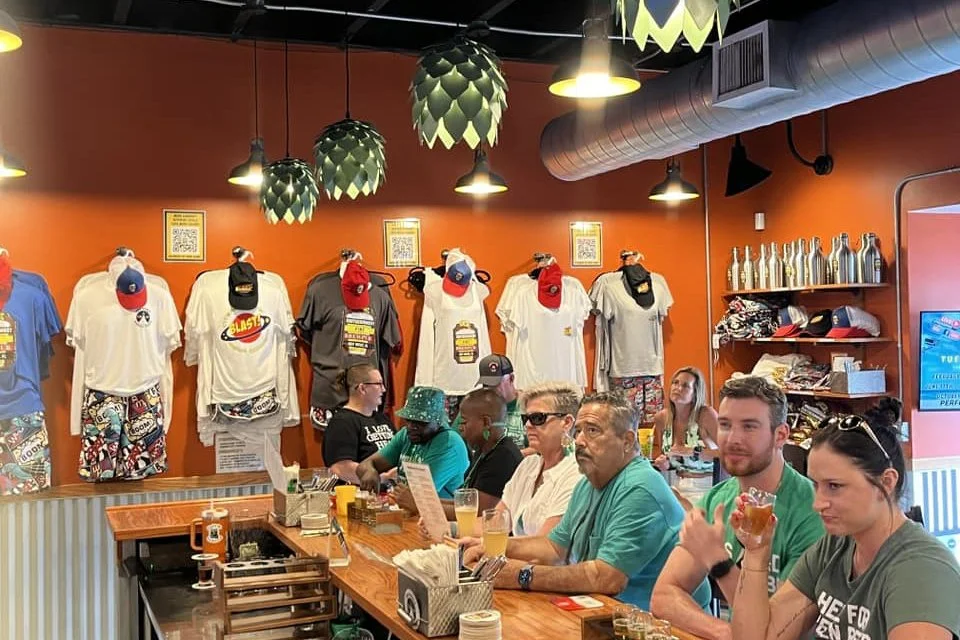 crowd-Southernmost Pint Brewpub-Key West Bar Card-Key West Florida.jpg