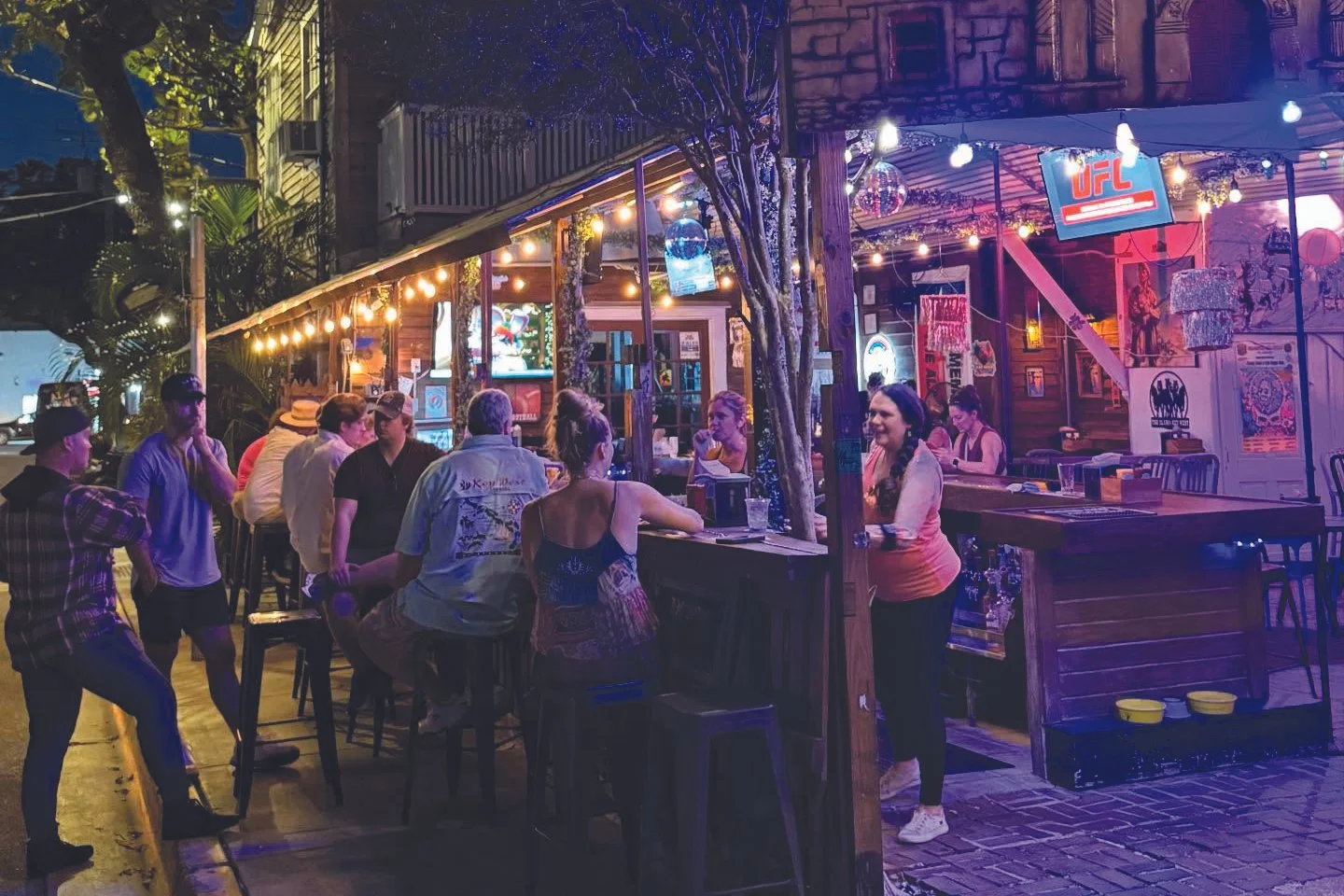street side ba--The Alamo Bar Key West Florida-Key West Bar Card.jpg