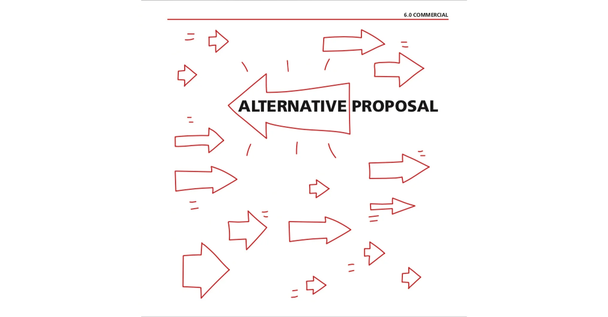 Playful illustrated chapter dividers referencing client branding