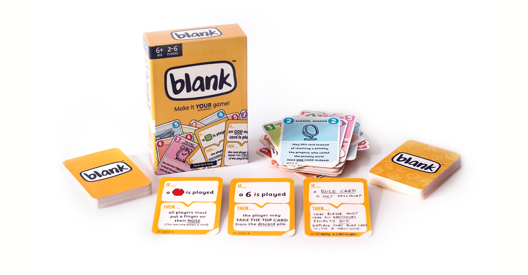 blank card game