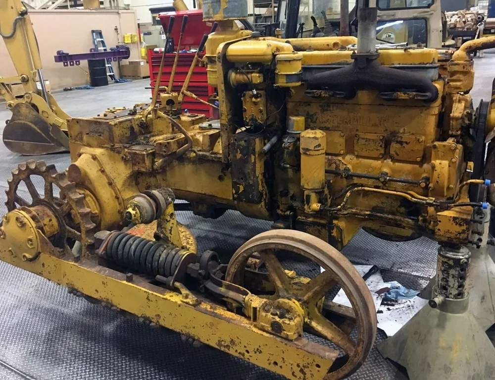  The machine spent 3 months being restored by Wagner Cat. 