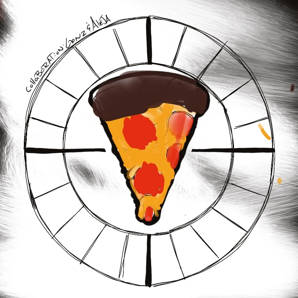 Grace, Cracked Walls, and Unswiped Pizza