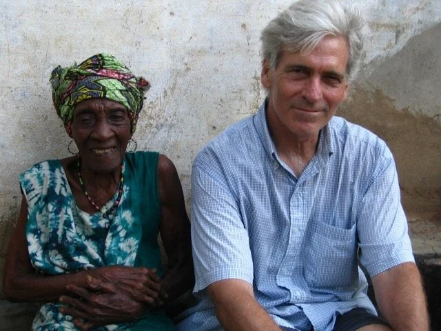 Tucker Childs with M'ma Yelio Camara, who described herself as Tucker Child's "country wife" (deceased)