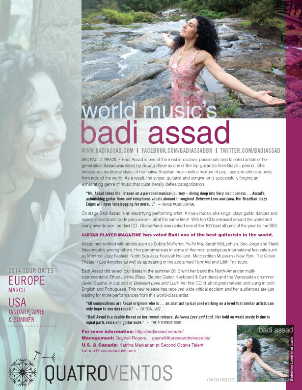 Badi Assad One Sheet