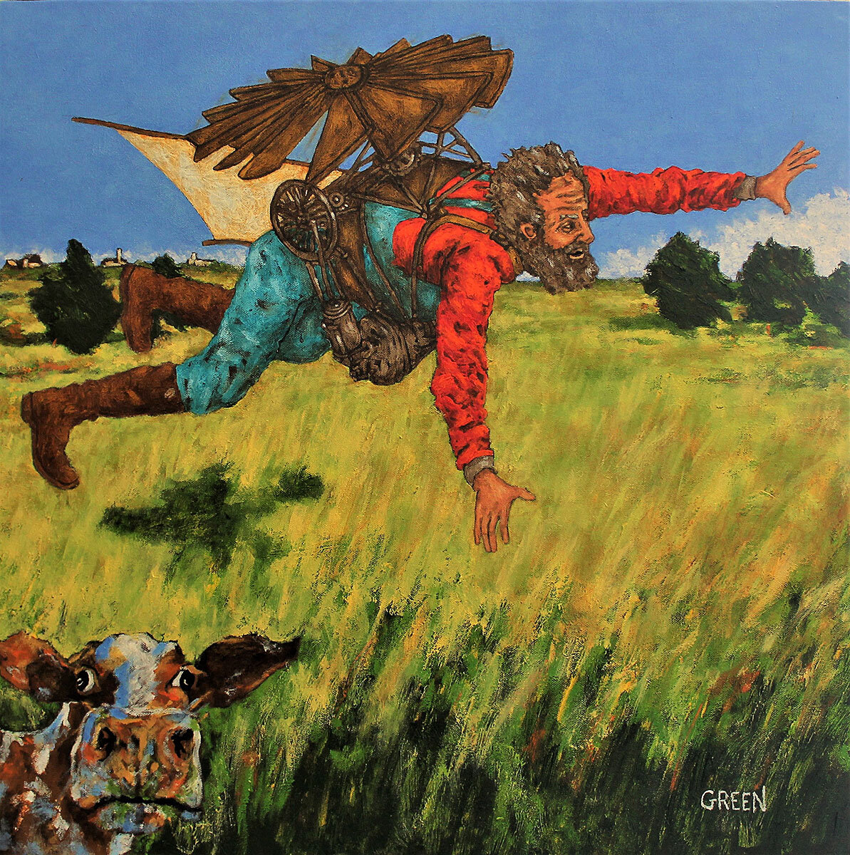 D. B. Hennings Flight Over the Prairie