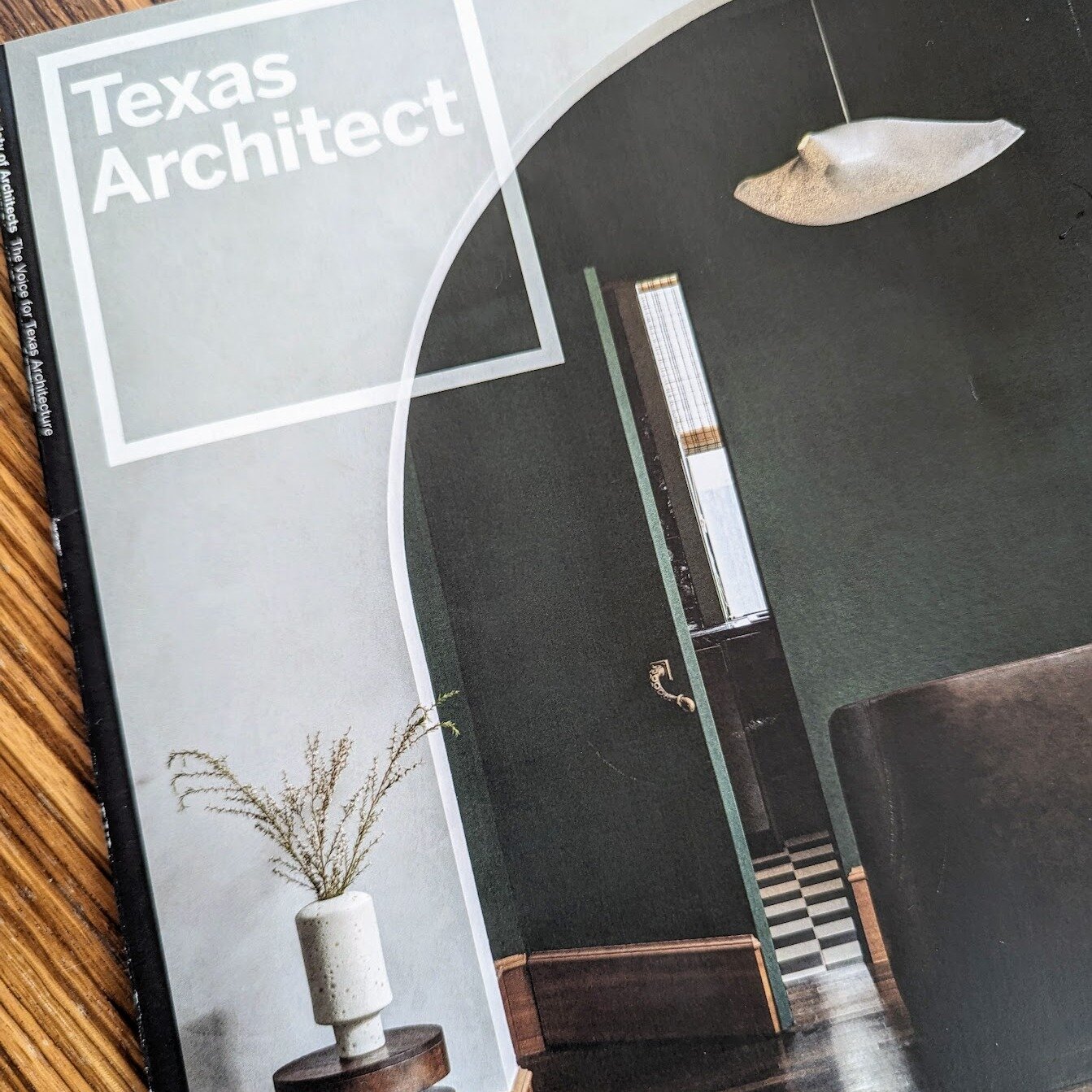 On newsstands now, the latest issue of Texas Architect features this year's annual design award winners, including our Ghostline Kitchens and Rollingwood Residence projects.  Thanks again to @txarchitects  and the jury panel for recognizing and honor