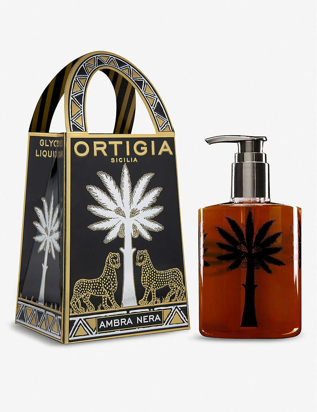 ORTIGIA AMBRA NERA LIQUID SOAP 300ML