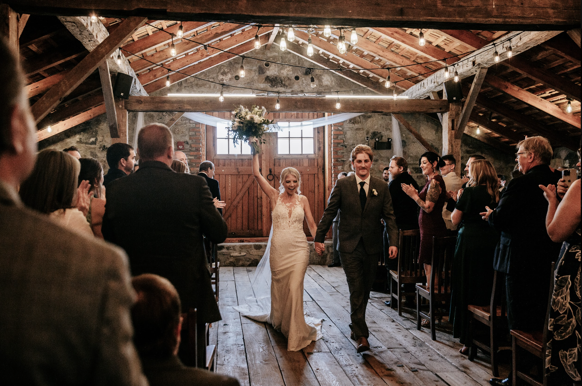 June 23rd, 2023 • Jilliene & Benjamin • “We got married at the Brussels Four Winds Barn back in June and it was nothing short of magical. Kaitlyn and her staff did a great job of making sure everything ran smoothly and we had the wedding we dreamt ab