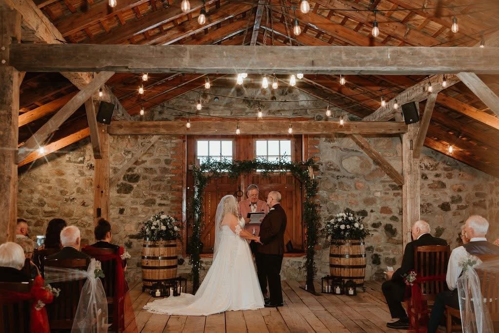 May 8th, 2026 • Chuck & Joanne •  "A big thank you to Kaitlyn and staff for our perfect wedding and reception on May 8th of this year, it went off without a hitch. We highly recommend Brussels Four Winds Barn. A big thank you to Audrey for taking car