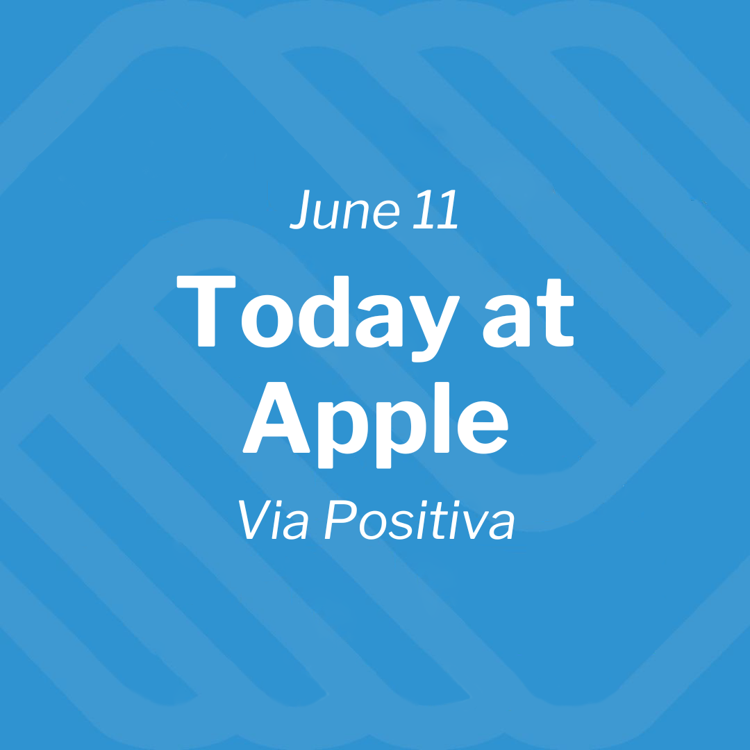Thursday, June 11 – Today at Apple