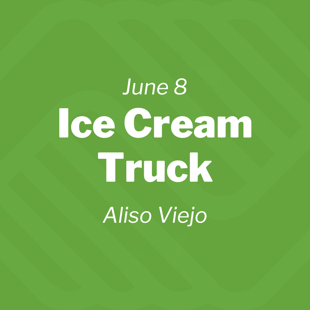 Monday, June 8 – Ice Cream Truck