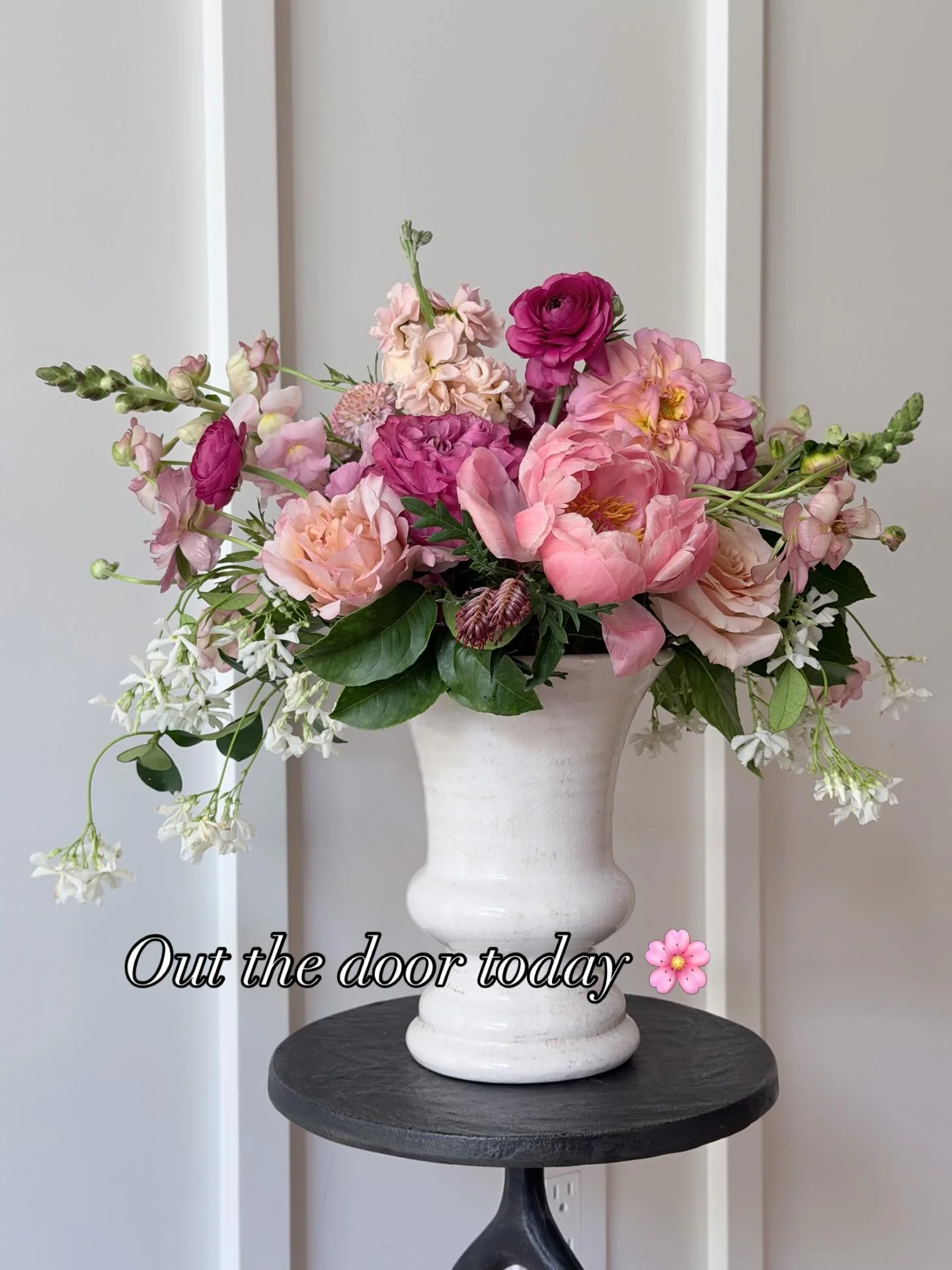 Someone special is being celebrated today - with a little moment of spring gathered together&mdash;soft colors, subtle textures, and the absolute joy of working with what&rsquo;s in season. Each bloom is a reminder to pause and take in the beauty aro