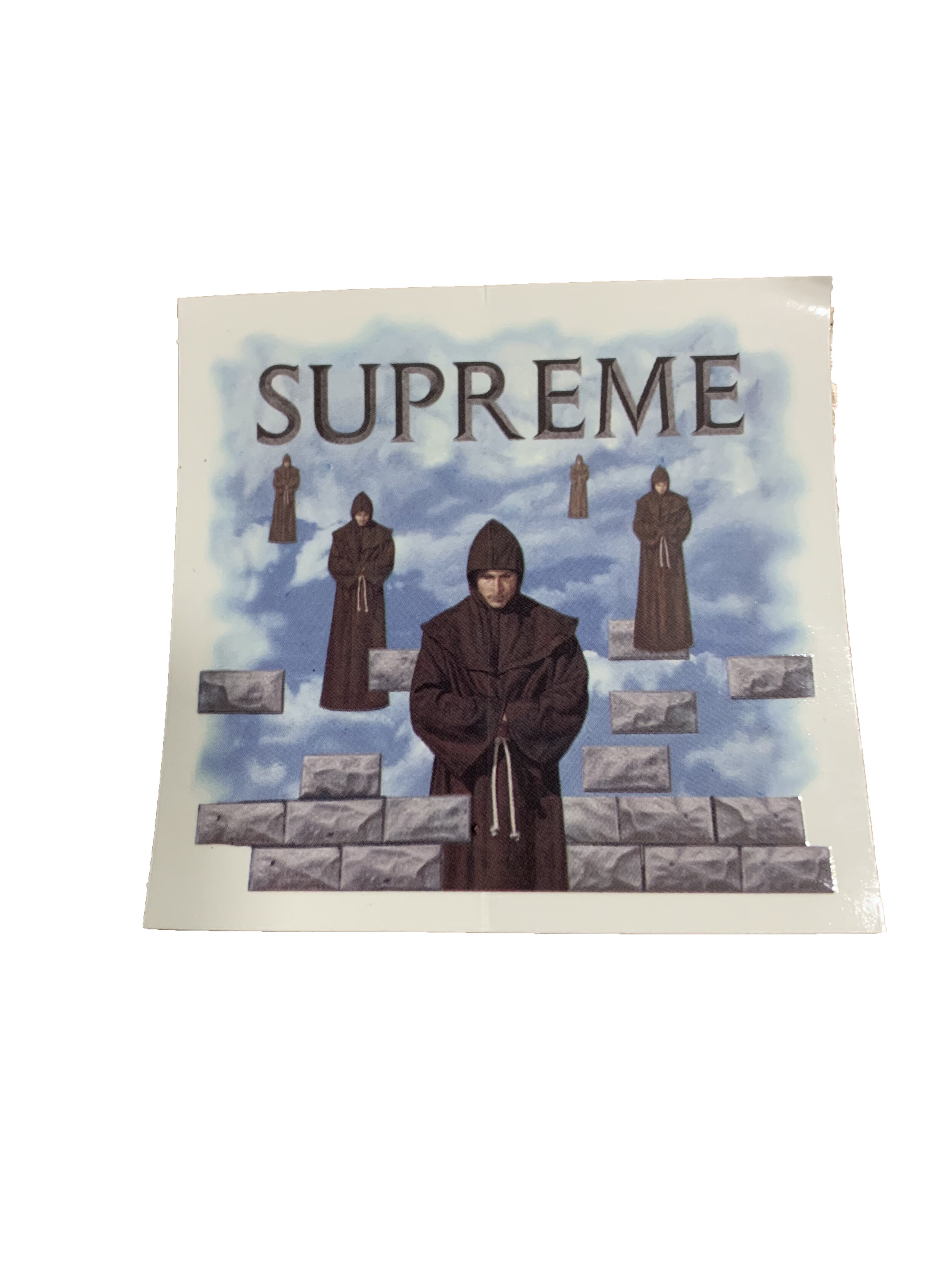 supreme monk sticker