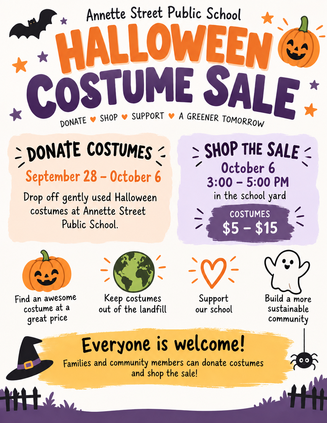 Halloween Costume Swap + Sale