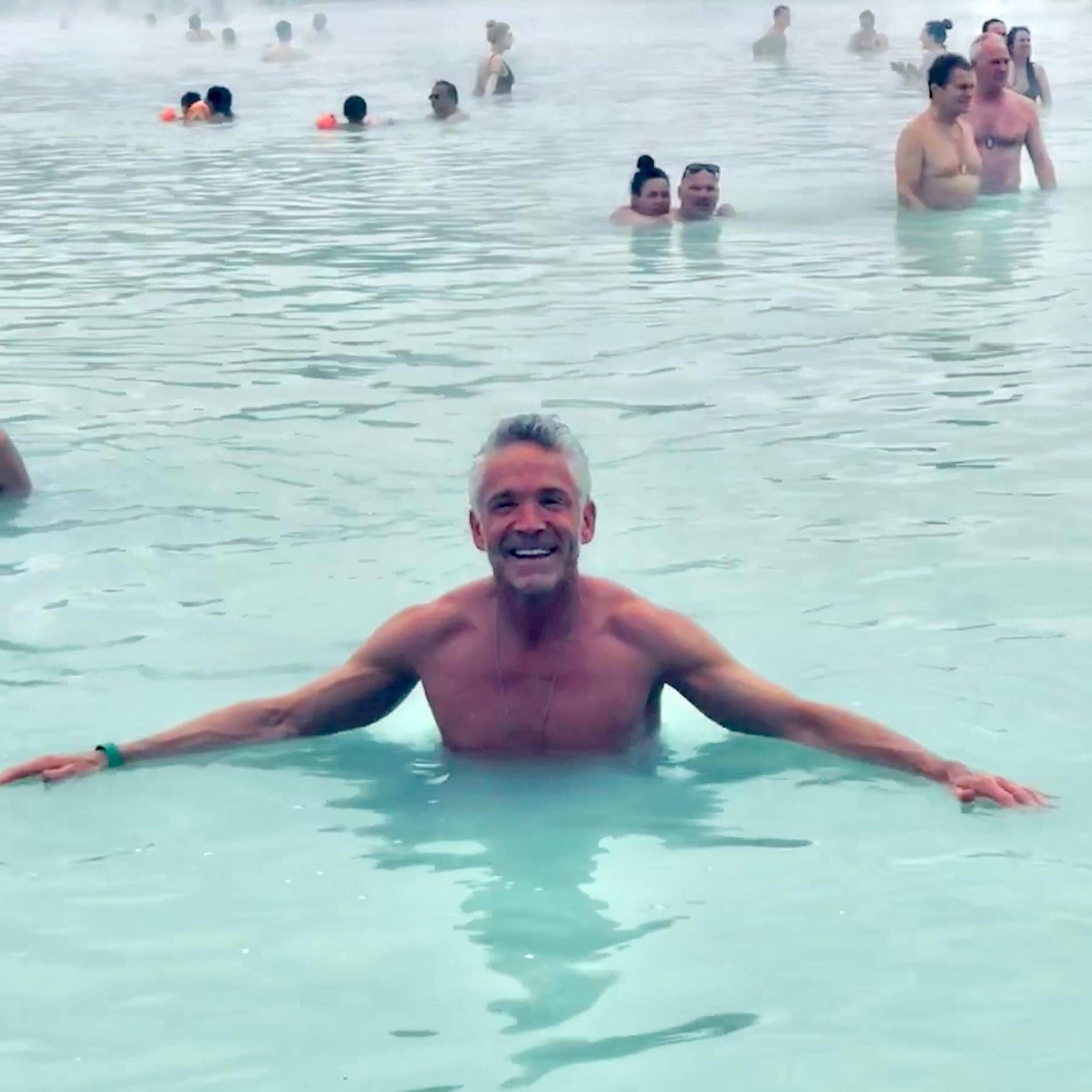Soaking in the #BlueLagoon will be a MUST for all of us on next Summer&rsquo;s cruise in Iceland, Norway and Netherlands. It&rsquo;s truly a breathtaking experience! Who&rsquo;s coming in 2025?! We can all soak together :) Happy Sunday, DK. Www.davek