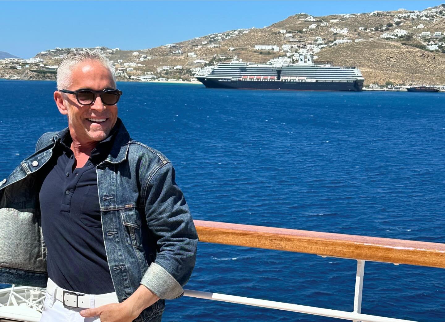 Thank you to ALL our amazing Voyage One guests for a week I&rsquo;ll never forget&hellip;you guys were incredible! Fantastic last day today in #Mykonos Greece. And we are all super excited about welcoming our Voyage Two guests tmrw in Athens. I get t
