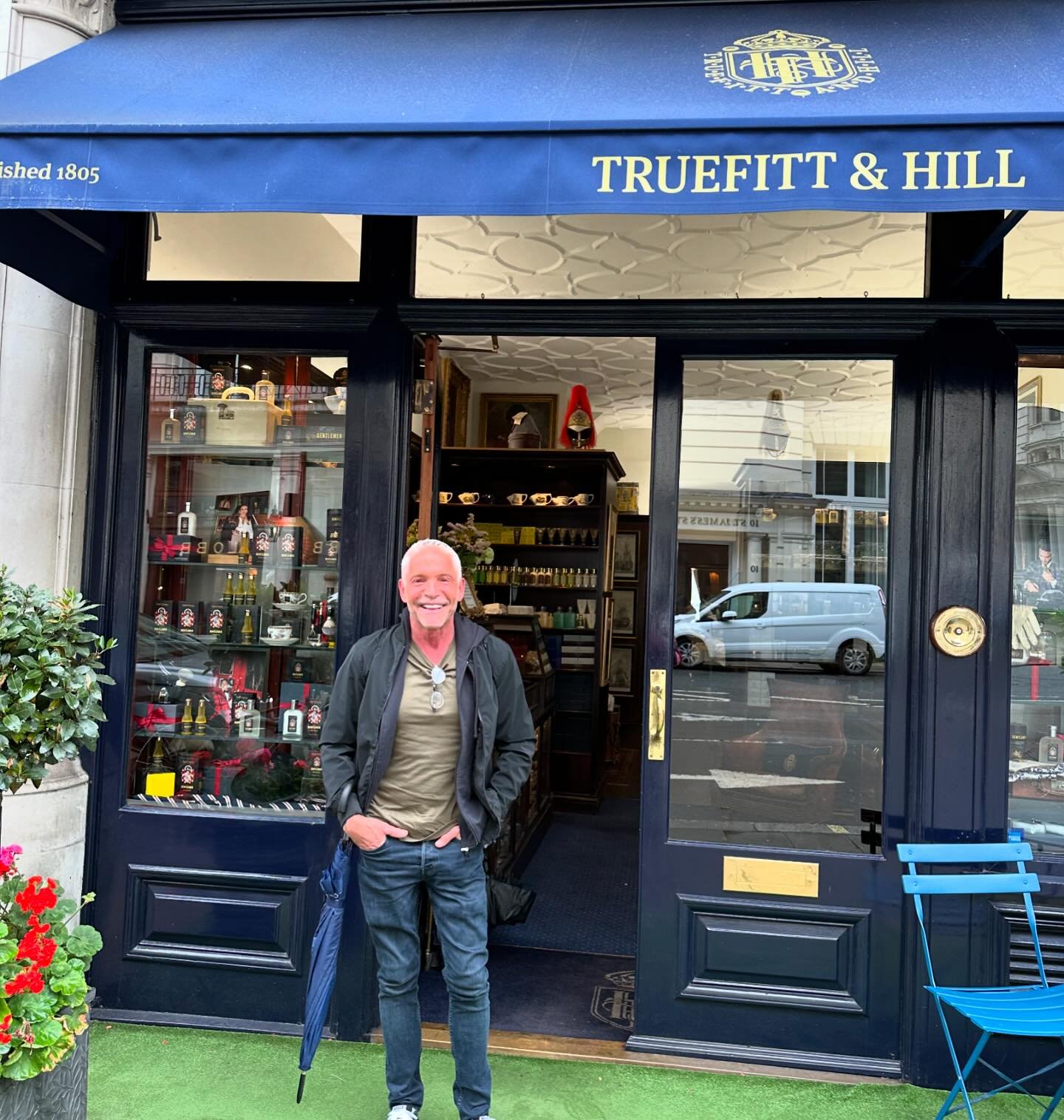 Much needed haircut today in London at the oldest barber shop in the world, @truefittandhillofficial &mdash;where royalty has gone to get their hair cut for generations. Thanks Michael for a great cut, even for a non-royal like me! :)